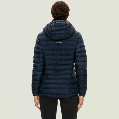 Diva - insulated hooded down jacket
