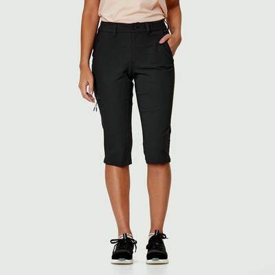 Madrid - capri pantalon de golf pour femme couleur gris foncé