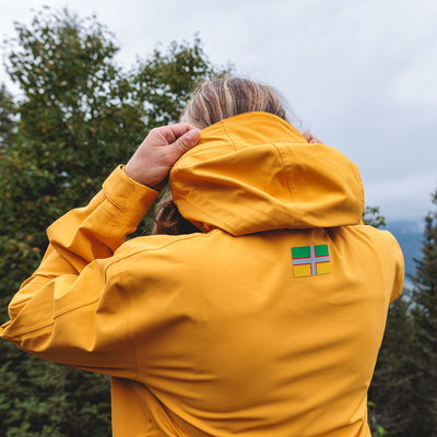 Fjord - rain jacket for women made in Quebec