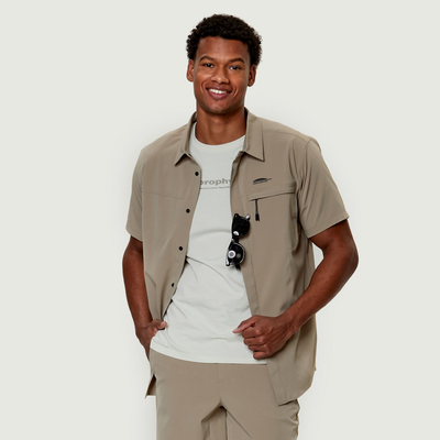 Transit - chemise légère manche courte