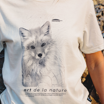 The fox - organic cotton t-shirt unisex