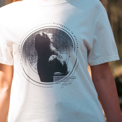 Polar bear - organic cotton t-shirt unisex