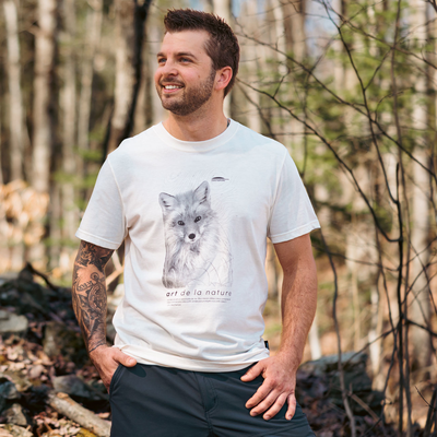 The fox - organic cotton t-shirt unisex