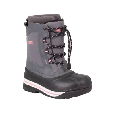 Bottes d'hiver Chlorophylle pour fille de couleur grise