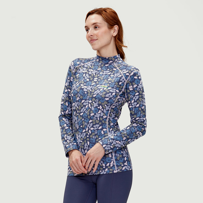 Chl2 - crew neck base layer top for women