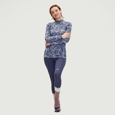 Chl2 - crew neck base layer top for women
