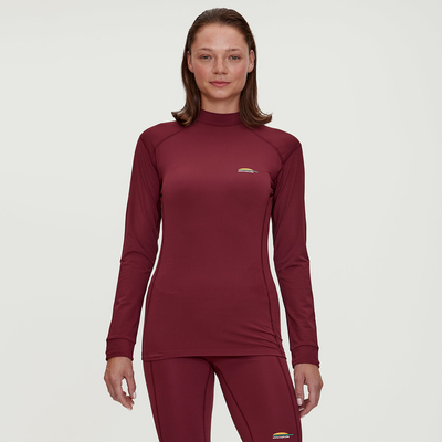 Chl2 - crew neck base layer top for women