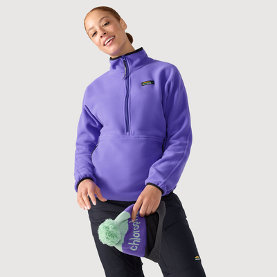 Polar unisexe de couleur violet