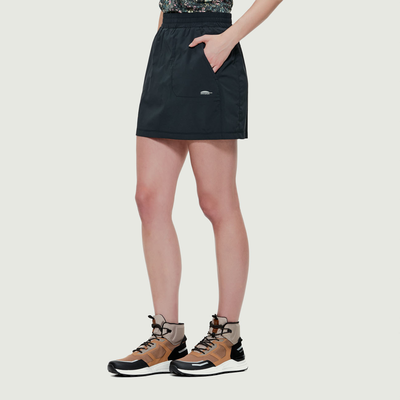 Allyson - jupe-short de randonnée couleur noir pour femme