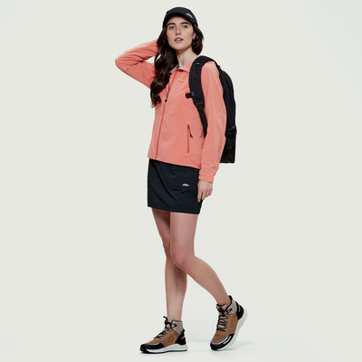 Allyson - jupe-short de randonnée couleur noir pour femme
