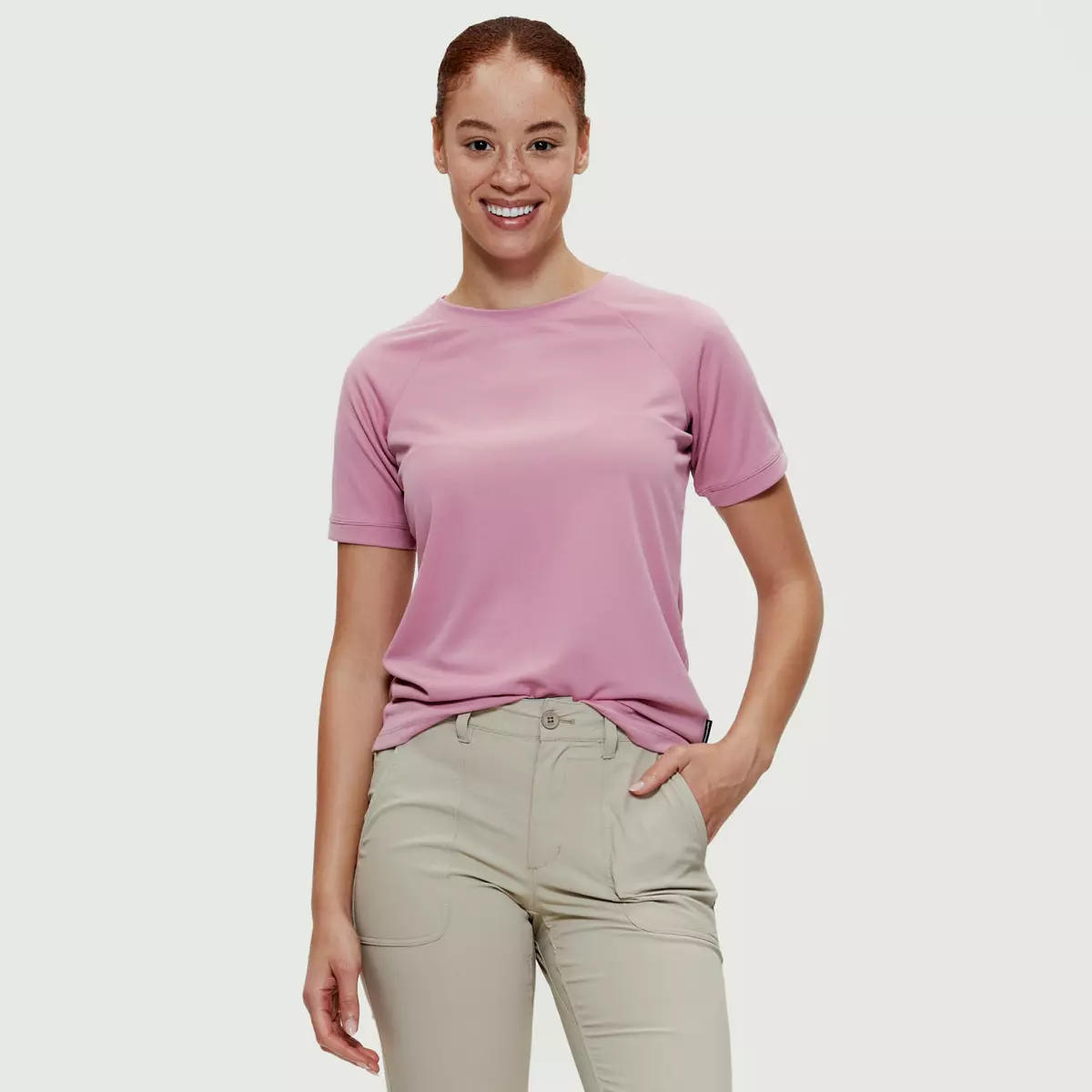 T-shirt De Yoga à Manches Longues Femme - Imprimé Géométrique, Tissu Stretch - Pour Fitness, Running, Gym