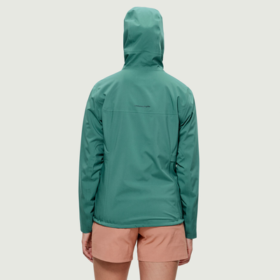 Pinacle - manteau imperméable de couleur verte pour femme