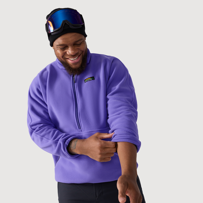 Polar unisexe de couleur violet