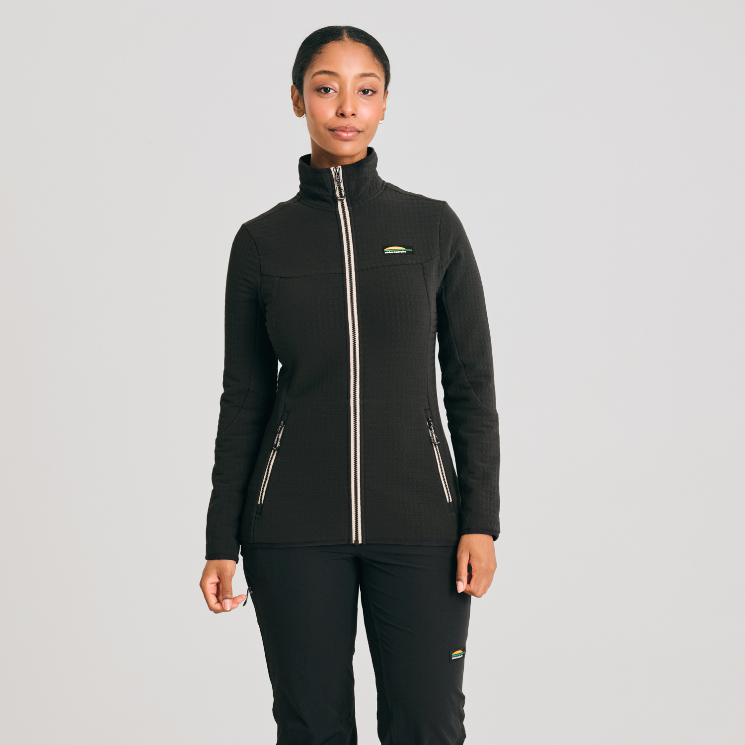 veste en polaire Stormfleece pour femme de couleur noire