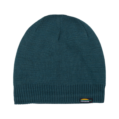 Tuque en tricot couleur vert