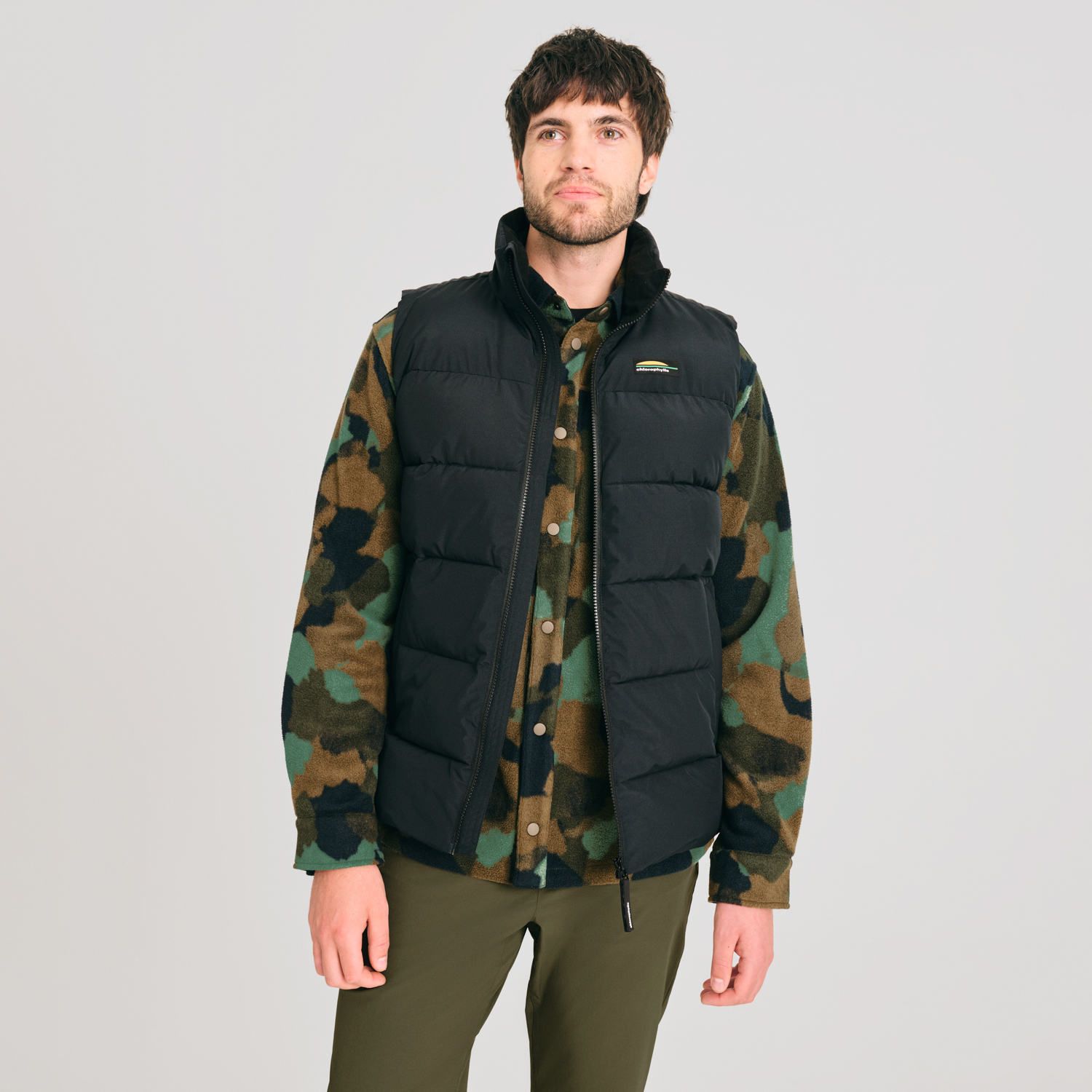 Mistral - Sleeveless puffer jacket - men - Chlorophylle