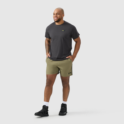 T-classique - t-shirt en coton bio couleur corbeaupour homme