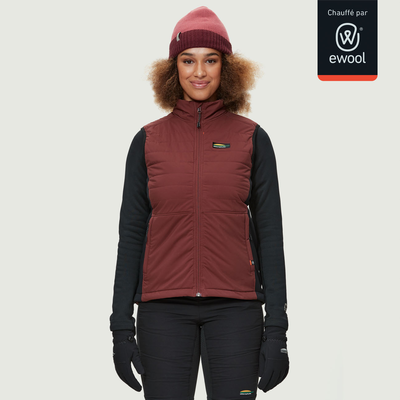 Solis - veste chauffante avec ewool® 18W pour femme
