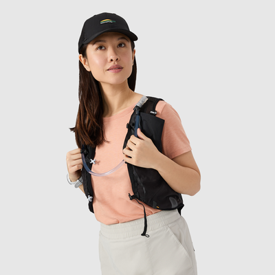 Casquette style camionneur de couleur noir