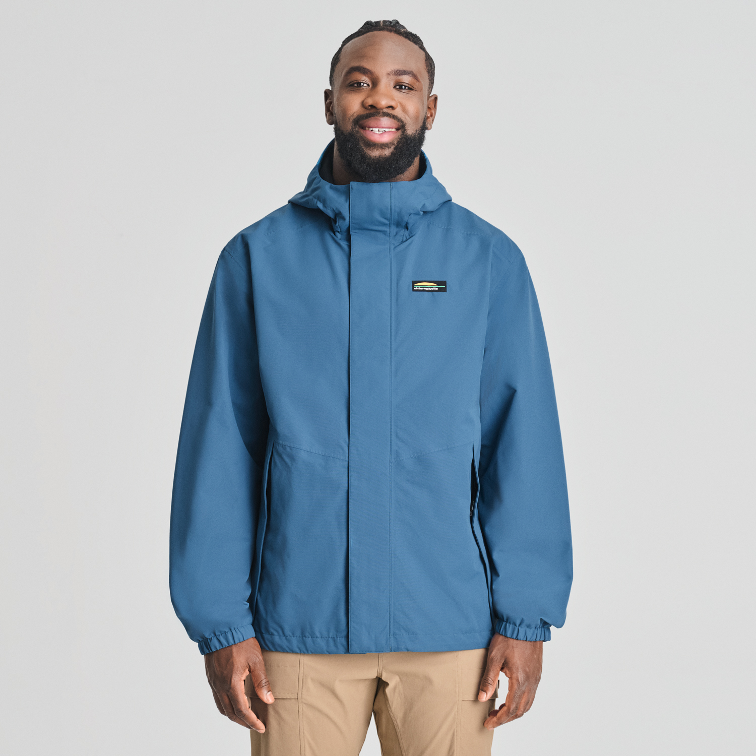 Témis - manteau de pluie pour homme de couleur bleu