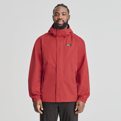 Témis - manteau de pluie pour homme de couleur rouge