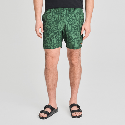 Short sport pour homme couleur vert