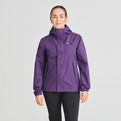 Témis - manteau de pluie couleur mauve pour femme