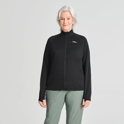 Cardigan Aventure pour femme de couleur noir