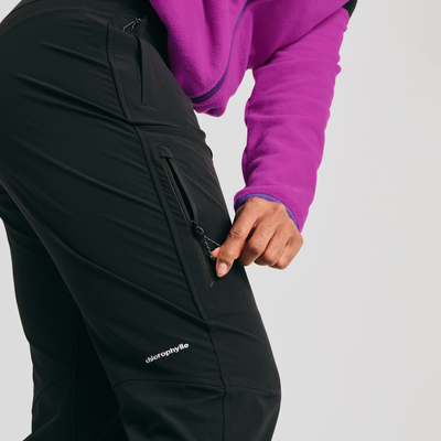 Bivouac - pantalon actif couleur noir pour femme