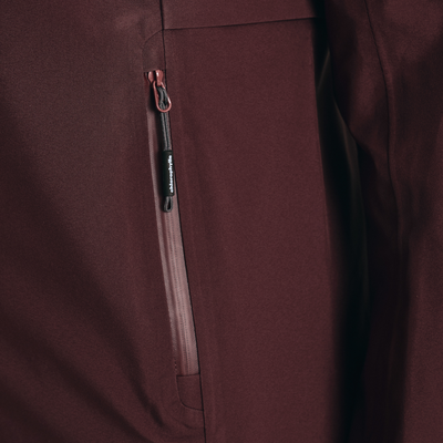 Pinacle - manteau imperméable de couleur brun pour femme
