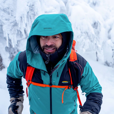 Baffin - coquille imper-respirante couleur verte pour homme