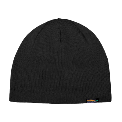 Tuque en tricot noir de Chlorophylle