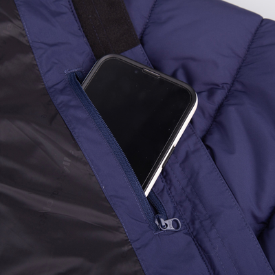 poche intérieure du manteau d'hiver Lana pour femme