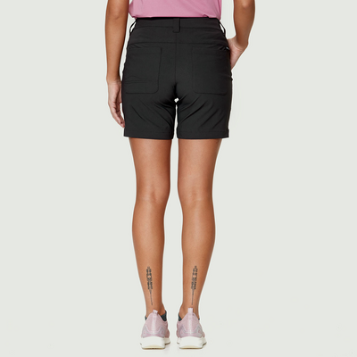 Madrid - short de golf pour femme couleur gris foncé