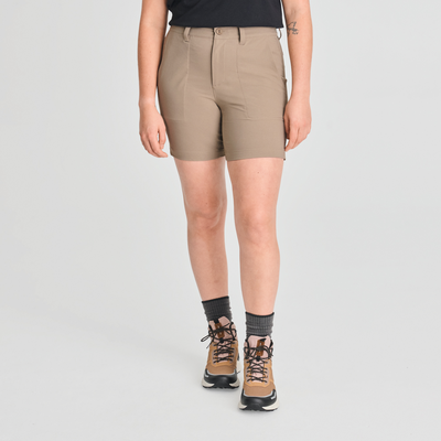 Madrid - short de golf pour femme couleur beige