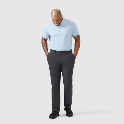 Sierra - pantalon sport couleur gris foncé pour homme