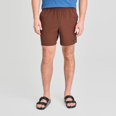 Short sport pour homme couleur brun