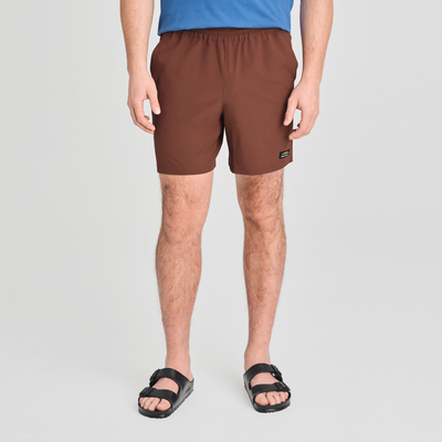Short sport pour homme couleur brun