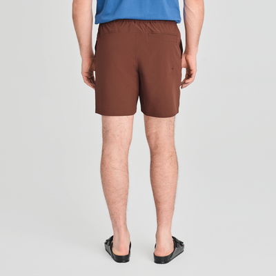 Short sport pour homme couleur brun