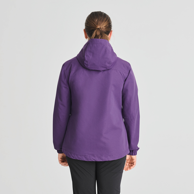 Témis - manteau de pluie couleur mauve pour femme