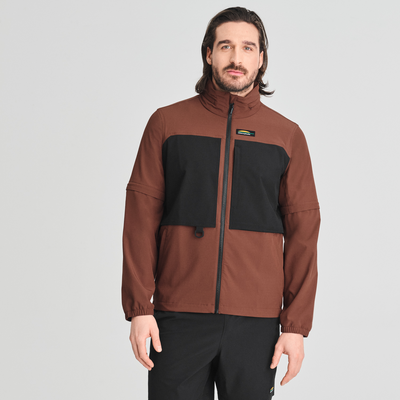 Durango - veste mi-saison couleur brune pour homme