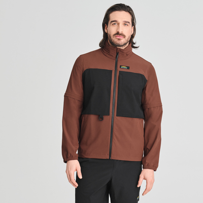 Durango - veste mi-saison couleur brune pour homme