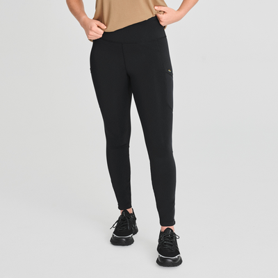 Via - legging noir à poches pour femme