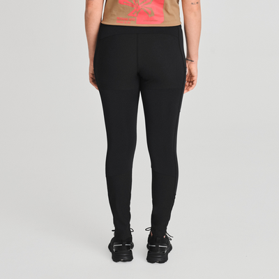 Via - legging noir à poches pour femme