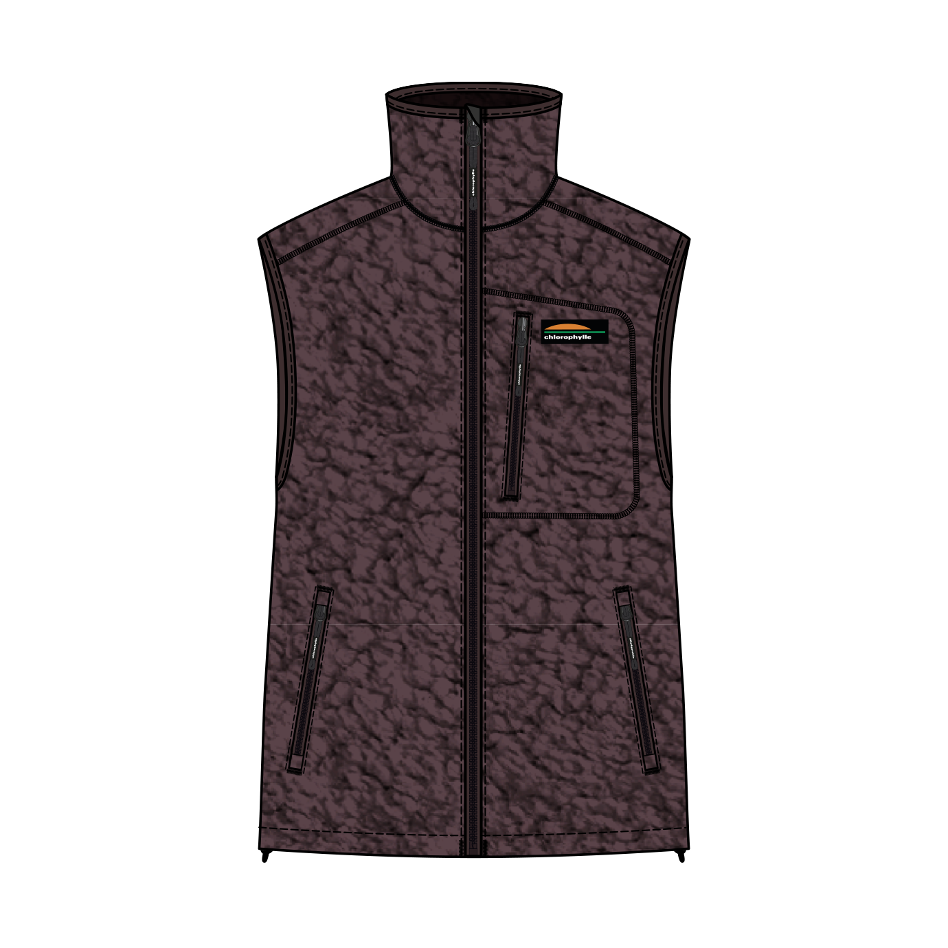 Kili - Sleeveless fleece jacket - women
