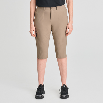 Madrid - capri pantalon de golf pour femme couleur gris foncé