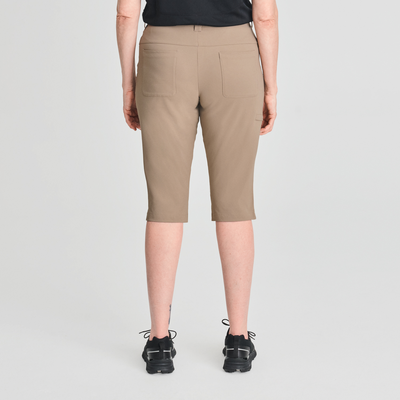 Madrid - capri pantalon de golf pour femme couleur beige