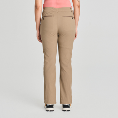 Trek - pantalon de randonnée couleur beige pour femme