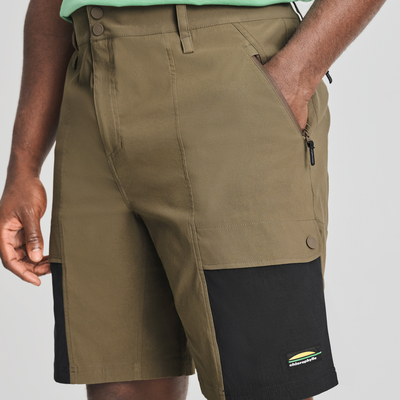 Trek - bermuda de randonnée pour homme couleur vert