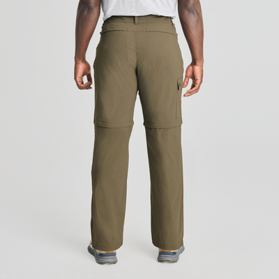 Trek - pantalon convertible couleur vert homme